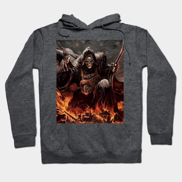 Raging Reaper Hoodie by TGDreyriAri